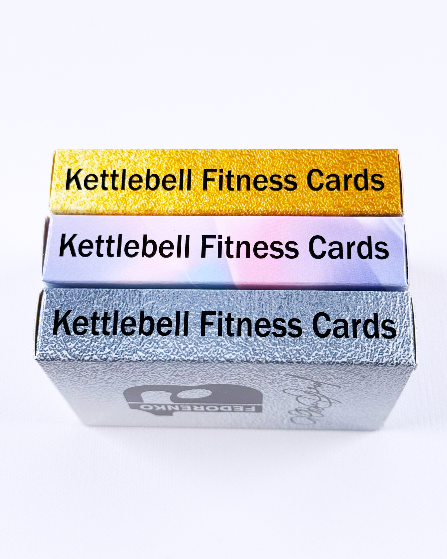 1 Set of 3 Decks of VF Fitness Kettlebell Cards