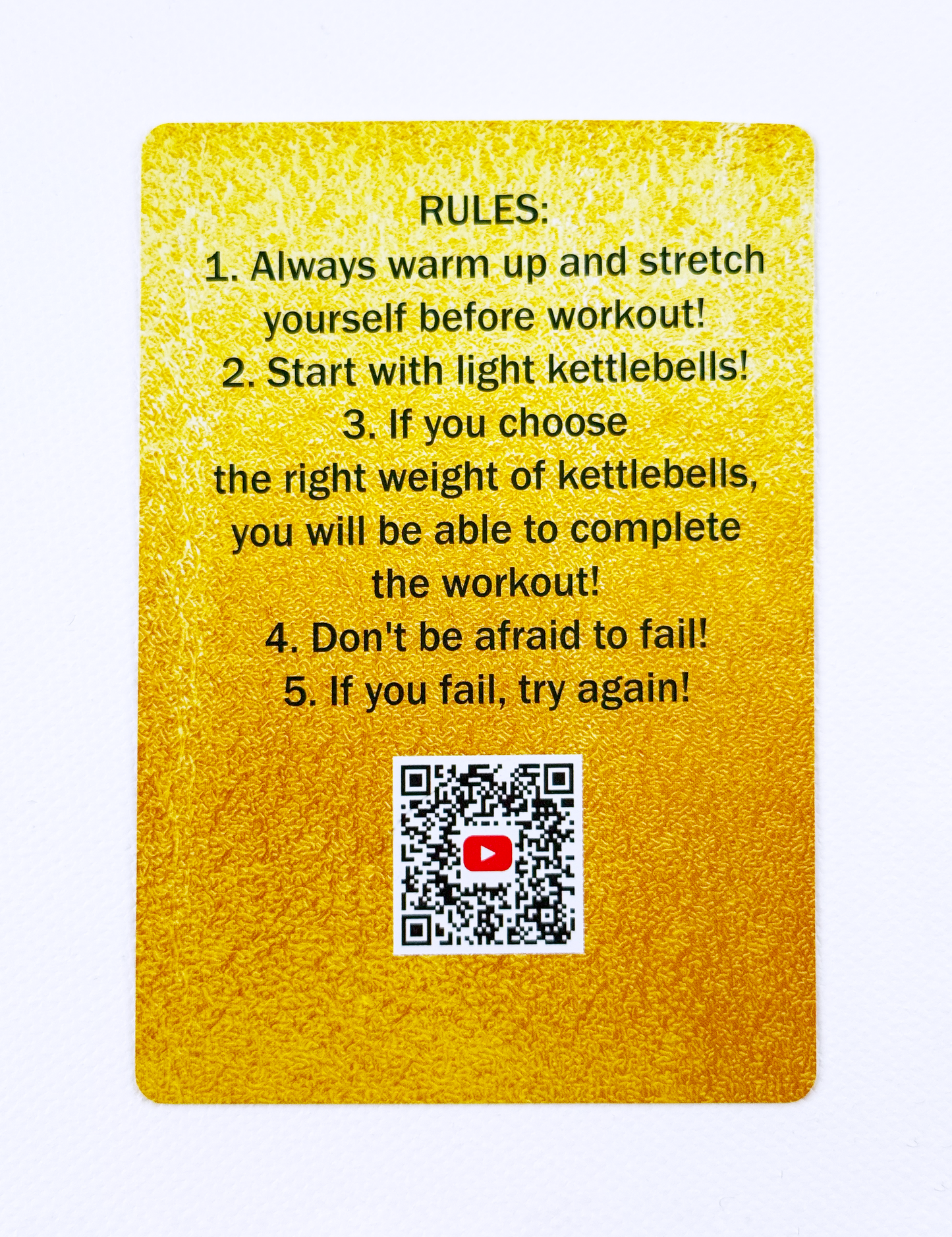 1 Set of 3 Decks of VF Fitness Kettlebell Cards